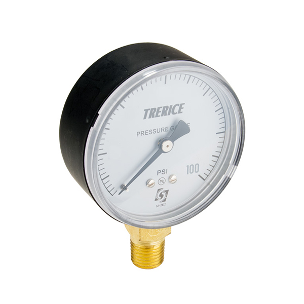 TRERICE 99301447 2" GAUGE 1/4 BOTTOM MOUNT 200 PSI TRERICE 99301447 2" GAUGE 1/4 BOTTOM MOUNT 200 PSI