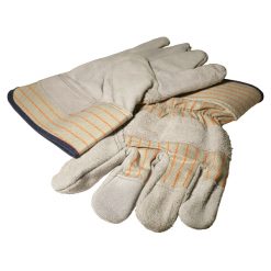 DOUBLE LEATHER PALM GLOVES (XL)