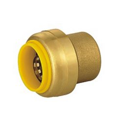 LF 3/4" END STOP PUSH FITTING