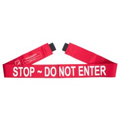 MAGNETIC DOOR BARRIER SDE-L-01 “STOP - DO NOT ENTER” RED MAGNETIC DOOR BARRIER FOR 51” DOORWAY