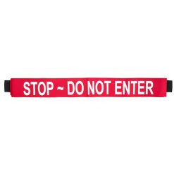 MAGNETIC DOOR BARRIER SDE-L-01 “STOP - DO NOT ENTER” RED MAGNETIC DOOR BARRIER FOR 51” DOORWAY