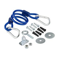 DORMONT 83426 COILED RESTRAINING CABLE W/MTG HARDWARE