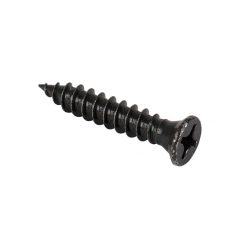 GKL PRODUCTS 71632 BLACK HINGE TAPPING SCREWS (24 PC)