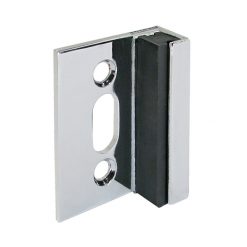 STRIKE & KEEPER CP FOR ANY THICKNESS OR MATERIAL - USED WITH CONCEALED LATCH ROUND BAR