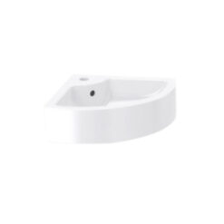 SLOAN SS-3145 CORNER WALL HUNG WHITE LAV SINK
