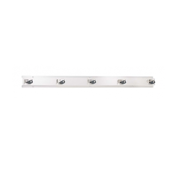 48” STAINLESS STEEL MOP HOLDER (5 HOLDERS) 48” STAINLESS STEEL MOP HOLDER (5 HOLDERS)