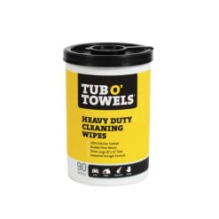TUB O’ TOWELS TW90 TUB O’ TOWELS 10” X 12” HD CLEANING WIPES (90 CT)