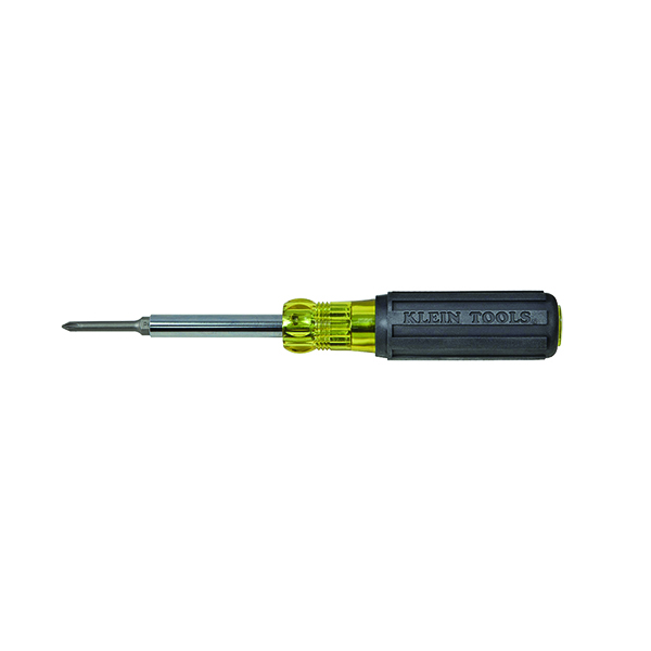 KLEIN TOOLS 32559 6-IN-1 MULTI-BIT SCREWDRIVER/NUTDRIVER WITH EXTENDED REACH KLEIN TOOLS 32559 6-IN-1 MULTI-BIT SCREWDRIVER/NUTDRIVER WITH EXTENDED REACH