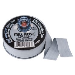 MILL-ROSE 70658 1/2" x 520" SILVER SEAL THREAD SEAL TAPE