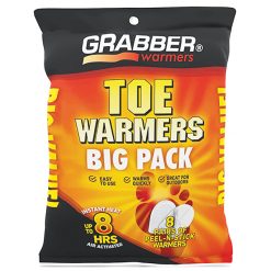 GRABBER NON-TOXIC TOE WARMERS (8 PAIR)