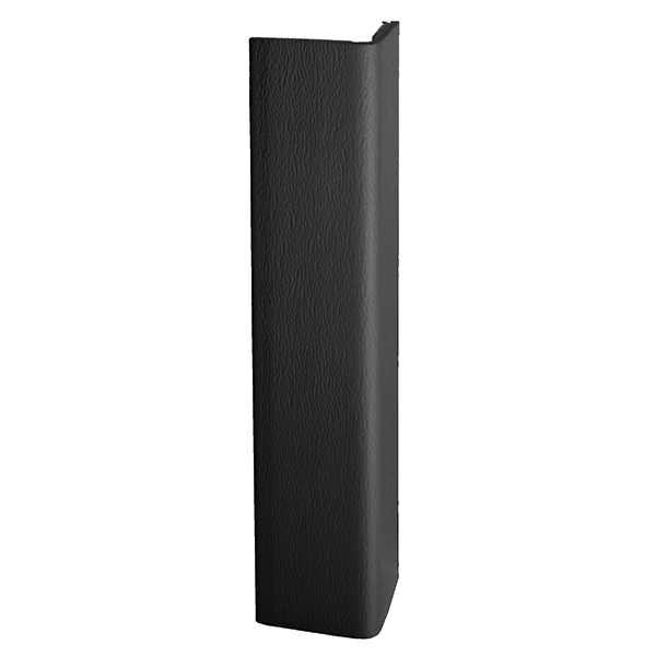 WALL PROTEX WX3-11921-SST 1-1/8” X 4’ BLACK VINYL CORNER GUARD W/ SELF ADHESIVE TAPE WALL PROTEX WX3-11921-SST 1-1/8” X 4’ BLACK VINYL CORNER GUARD W/ SELF ADHESIVE TAPE