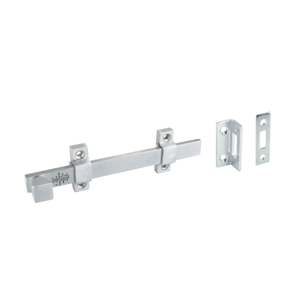 6” HD DULL CHROME SECURITY BOLT 6” HD DULL CHROME SECURITY BOLT