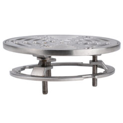6” OD S/S RETROFIT DRAIN GRATE & FRAME ASSY