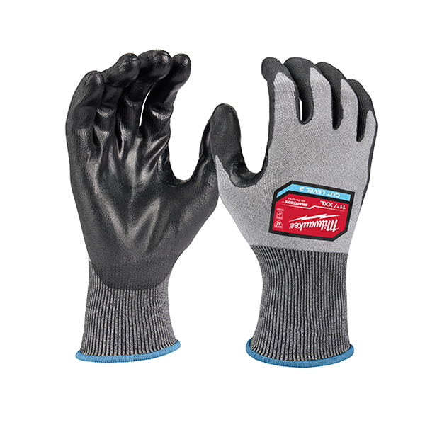 MILWAUKEE 48-73-8723 XL HIGH DEXTERITY CUT LEVEL 2 POLY DIPPED GLOVES (1 PR) MILWAUKEE 48-73-8723 XL HIGH DEXTERITY CUT LEVEL 2 POLY DIPPED GLOVES (1 PR)