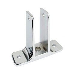 DOUBLE EAR WALL BRACKET 1" x 3-1/2" FOR TOILET PARTITION