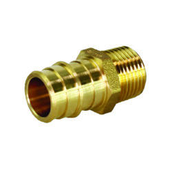 EVERFLOW SUPPLIES INC WPMA0012-NL 1/2” PEX X 1/2” MIPS BRASS ADAPTER PEX A F1960