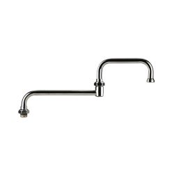 T & S BRASS 067X DOUBLE JOINTED SWING SPOUT 15” CP