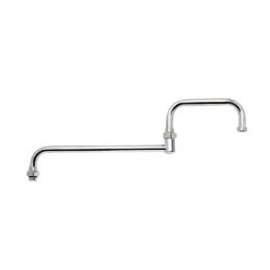 T & S BRASS 068X 18" DOUBLE JOINTED SPOUT ASSEMBLY