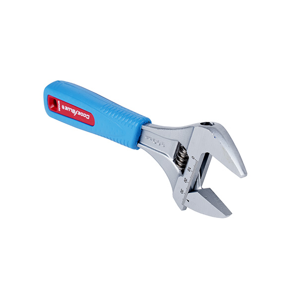 CHANNELLOCK 8WCB 8” WIDEAZZ® ADJUSTABLE WRENCH WITH CODE BLUE® HANDLE 1.54” JAW OPENING