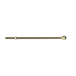24” THREADED HYDRANT ROD ASSEMBLY WITH ROLLED ON RETAINER