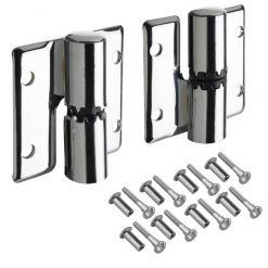 SURFACE MT PARTITION HINGES-RH INSWING