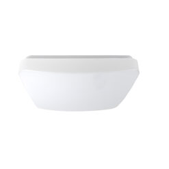 SATCO 62-1098 14” SQUARE WHITE ACRYLIC LED LIGHT FIXTURE 120V WITH OCCUPANCY SENSOR