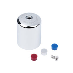 CHICAGO FAUCET 765-PSHJKCP NEW STYLE PUSH TAPERED METERING HANDLE