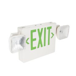 EMERGENCY / EXIT LIGHT W/ BACK-UP BATTERY