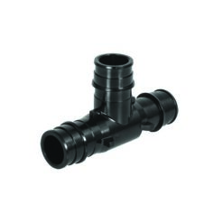 EVERFLOW SUPPLIES INC B-FPTE0100 1” BLACK POLY TEE PEX A F1960