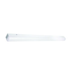 SATCO 65-1701 4’ LINEAR STRIP WITH SENSOR CCT ADJUSTABLE 120/277V WHITE