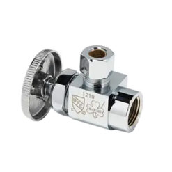 MCGUIRE LFCK02 1/2” IPS X 3/8 OD INTEGRAL CHECK VALVE ANGLE STOP