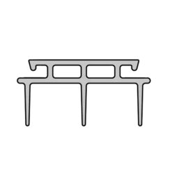 36.5” REPLACEMENT SEAL / INSERT FOR DOOR BOTTOM #13701
