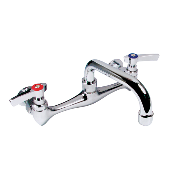 8" WALL MT FAUCET W/8" SPOUT 8" WALL MT FAUCET W/8" SPOUT