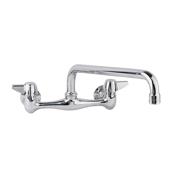8" WALL MT KITCHEN FAUCET W/12" SPOUT 8" WALL MT KITCHEN FAUCET W/12" SPOUT