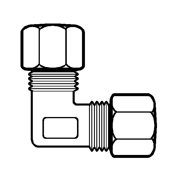 1/2 x 3/8 ELBOW UNION 1/2 x 3/8 ELBOW UNION