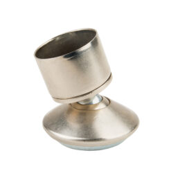 SQUARE TUBING SWIVEL GLIDE - FITS 1 OD, 7/8 ID