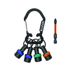 KLEIN TOOLS K33850 5-PIECE BIT HOLDER KEYCHAIN
