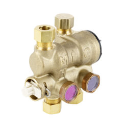 WATTS REGULATOR LFUSG-CS 3/8” COMP LF 4-PORT MIXING VALVE WITH CROSS SENSE INDICATOR