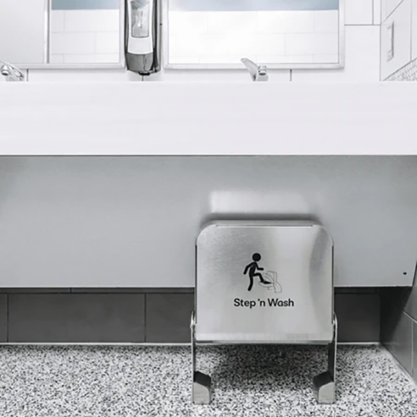 ADA restroom child step stool