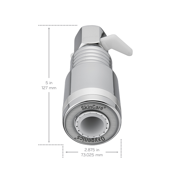OXYGENICS 27234 SKINCARE 2.0 GPM FIXED SHOWER HEAD OXYGENICS 27234 SKINCARE 2.0 GPM FIXED SHOWER HEAD
