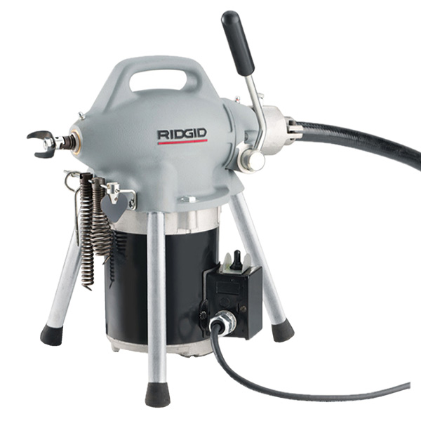 RIDGID K-50-6 COMM DRAIN CLEANING MACHINE W/ ACCESSORIES RIDGID K-50-6 COMM DRAIN CLEANING MACHINE W/ ACCESSORIES