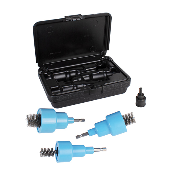POWER PACK FITTING BRUSH KIT W/ ADAPTER POWER PACK FITTING BRUSH KIT W/ ADAPTER