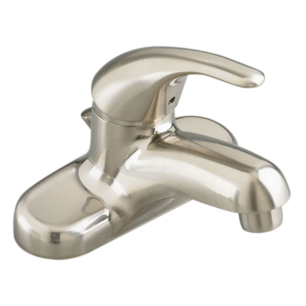 AMERICAN STANDARD 2175500.295 SATIN NICKEL SINGLE LEVER 1.2 GPM LAV FAUCET WITH POP UP AMERICAN STANDARD 2175500.295 SATIN NICKEL SINGLE LEVER 1.2 GPM LAV FAUCET WITH POP UP