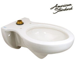 AMERICAN STANDARD RAPIDWAY 3 BOLT TOP SPUD ELONGATED TOILET-1.6 GPF
