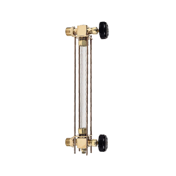 CONBRACO 85301 1/2" SQUARE PATTERN BRZ WATER GAUGE W/ BALL CHECKS CONBRACO 85301 1/2" SQUARE PATTERN BRZ WATER GAUGE W/ BALL CHECKS