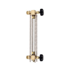 CONBRACO 85301 1/2" SQUARE PATTERN BRZ WATER GAUGE W/ BALL CHECKS