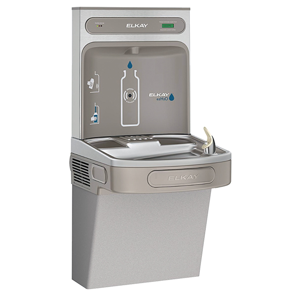 ELKAY EZS8WSLK WATER COOLER GRAY GRANIT FINISH W/ BOTTLE FILLER NON-FILTERED ELKAY EZS8WSLK WATER COOLER GRAY GRANIT FINISH W/ BOTTLE FILLER NON-FILTERED