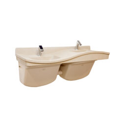 BRADLEY **DO NOT USE**2-BOWL FREQUENCY LAVATORY SYSTEM - (RIGHT SIDE-HIGH)