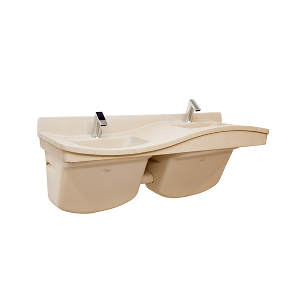 BRADLEY **DO NOT USE**2-BOWL FREQUENCY LAVATORY SYSTEM - (RIGHT SIDE-HIGH) BRADLEY **DO NOT USE**2-BOWL FREQUENCY LAVATORY SYSTEM - (RIGHT SIDE-HIGH)
