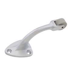 BURNS 632 CURVED ROLLER BUMPER - SATIN CHROME
